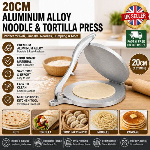 Heavy duty tortilla press - duty,